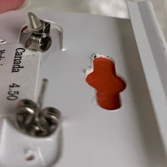 Pumpkin Earrings - Picture 7 of 7